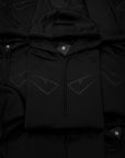 CHILDREN'S V5 TRIPLE BLACK 3D HOOD