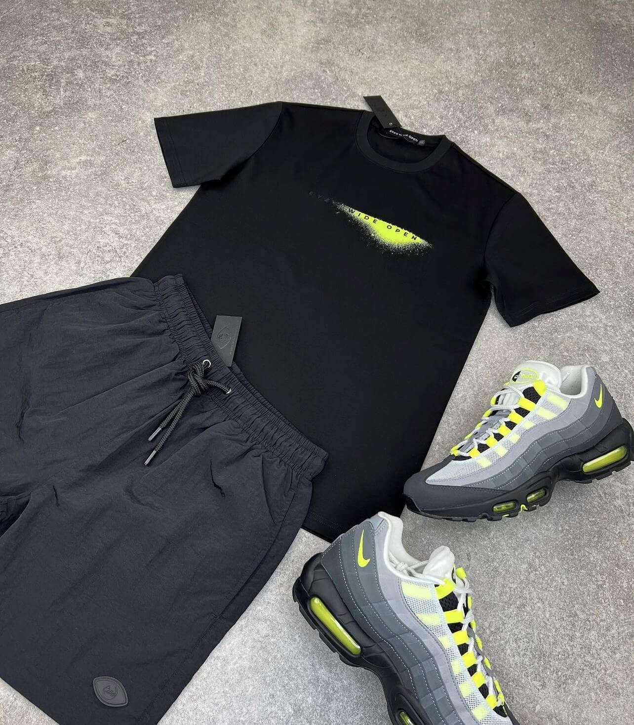 Lime green on sale air max shirt