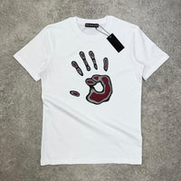 Beetroot Hand Grey Label T-shirt (White)