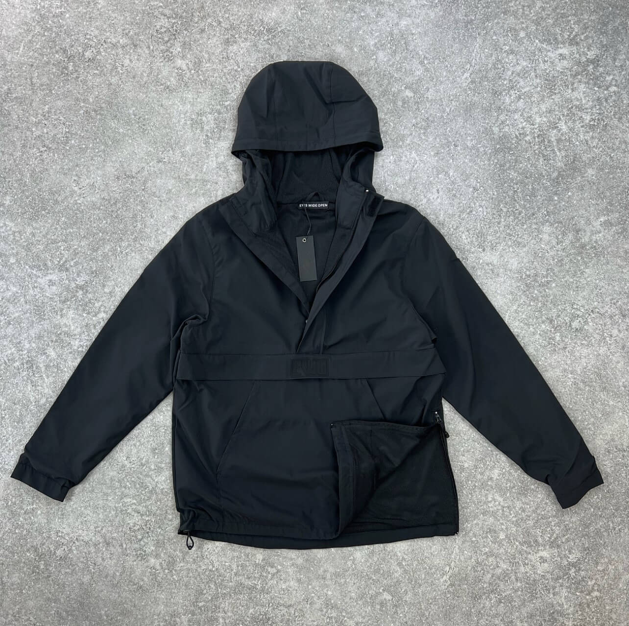 Pullover Windbreaker Black