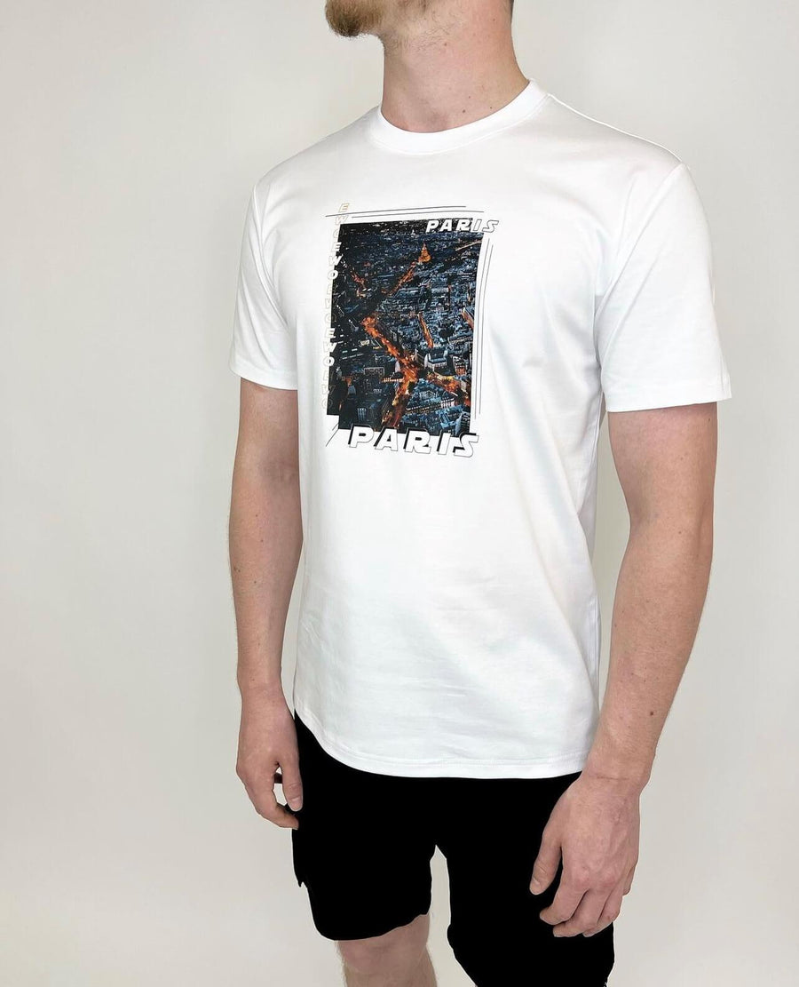 Paris Mercerised TShirt (White)