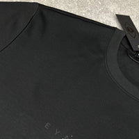 Neon Spray Mercerised TShirt (Black)
