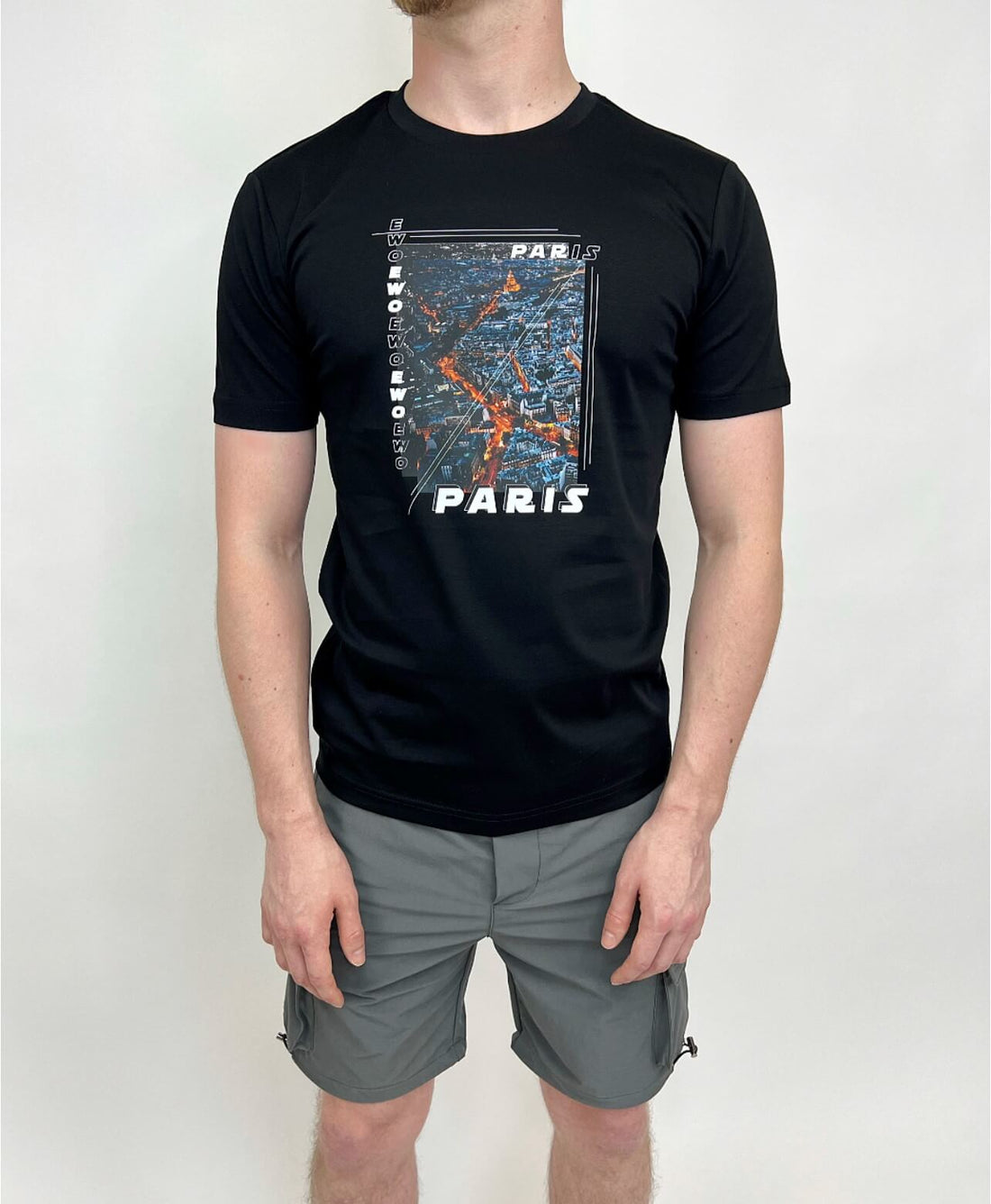 Paris Mercerised TShirt (Black)