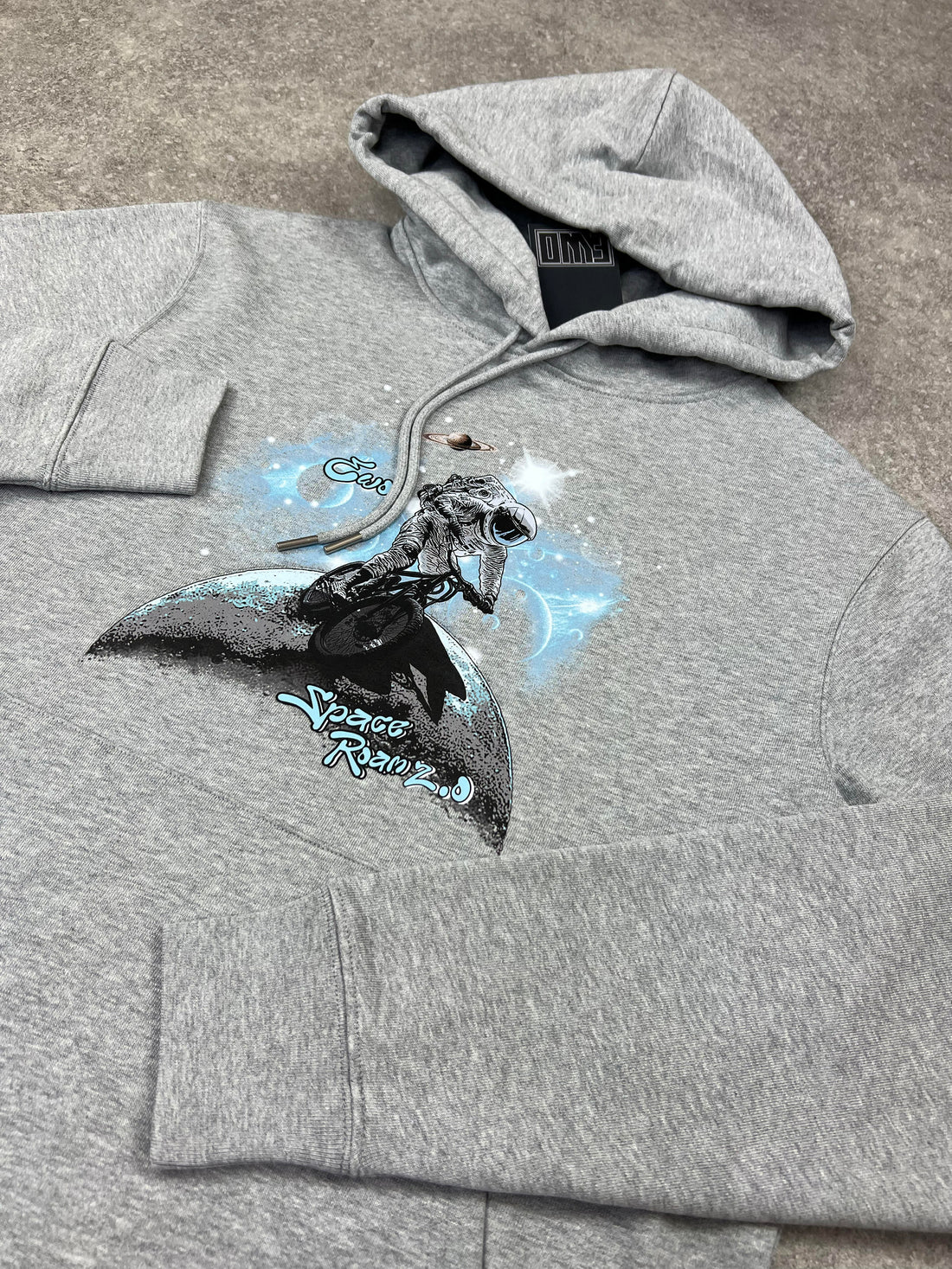 Space Roam 2.0 Premium Hoodie (Grey)