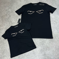 v3 Triple Black Reflective Snake Grey Label T-shirt