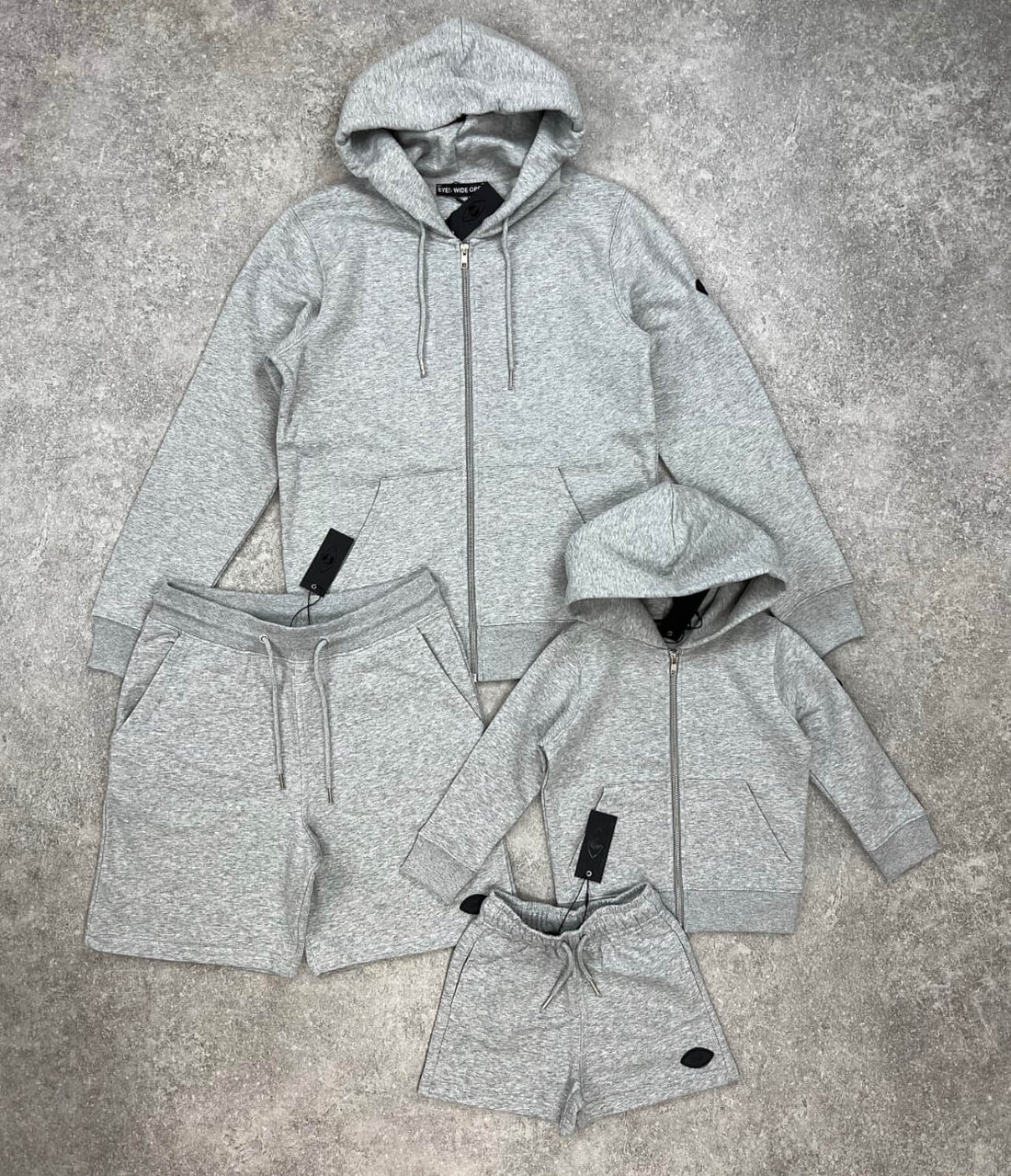 Children's Premium Zip set (Grey)