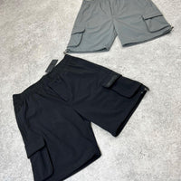 Tech Cargo Shorts (Grey)