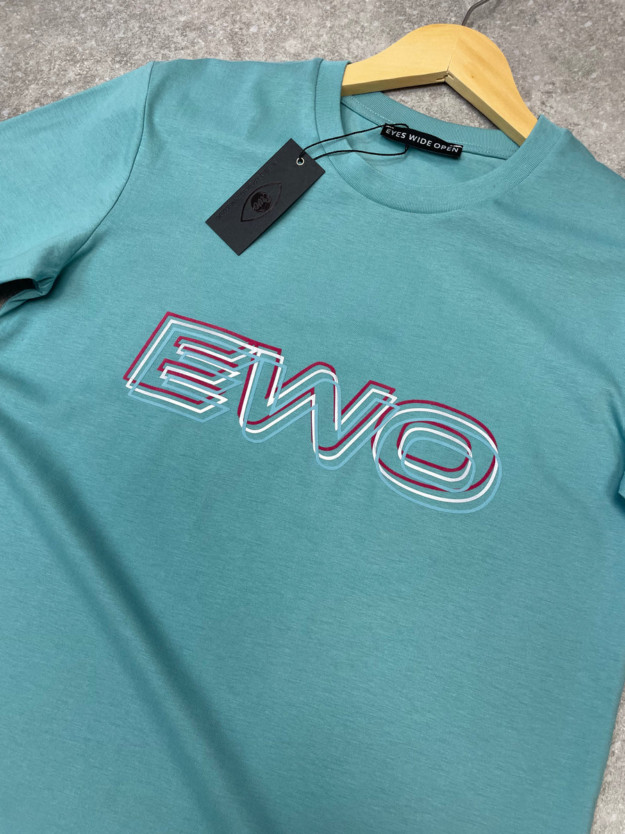 EWO Grey Label T-shirt (aqua)