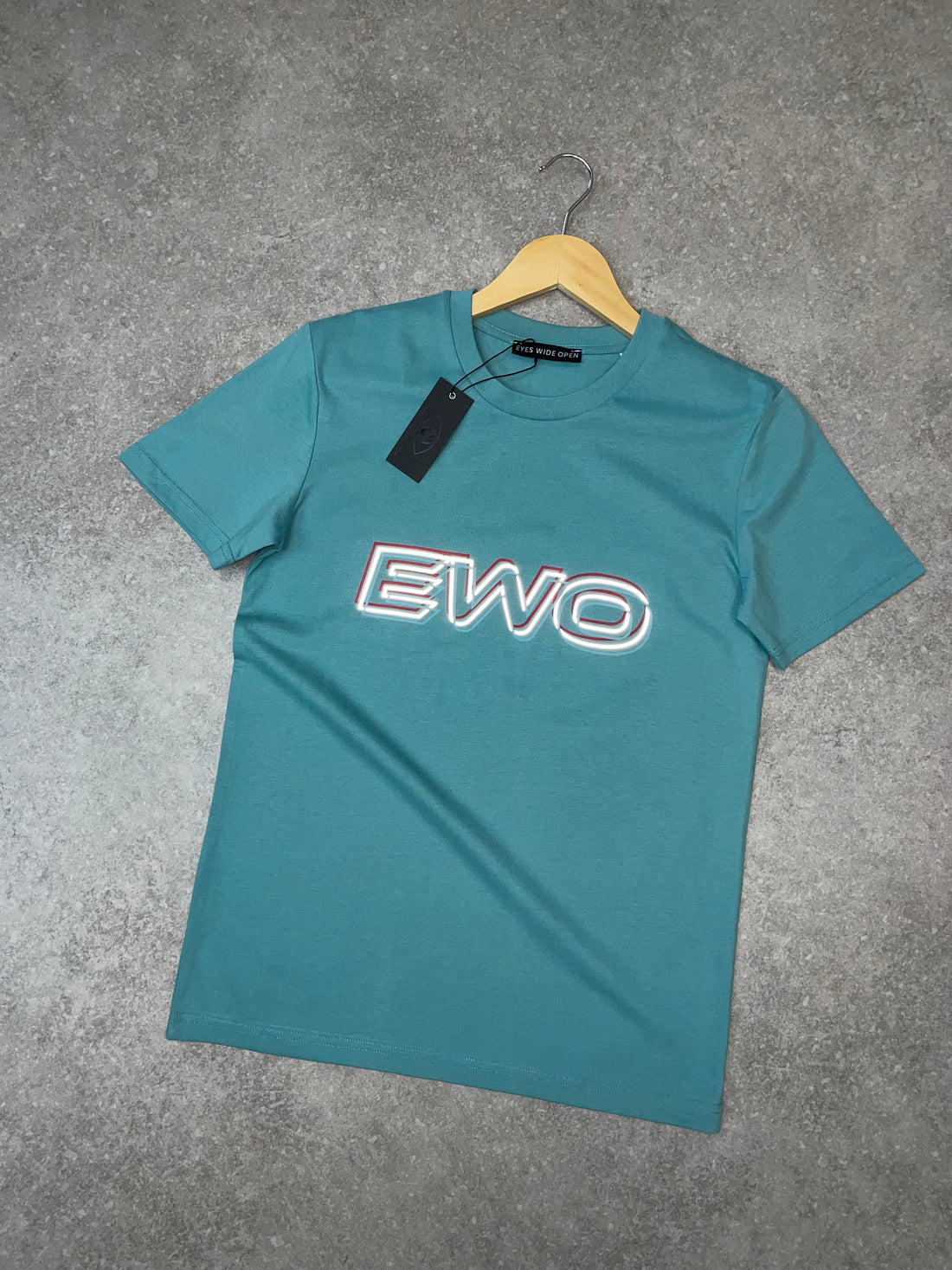 EWO Grey Label T-shirt (aqua)