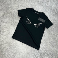 Children’s Triple Black Reflective Owl T-shirt
