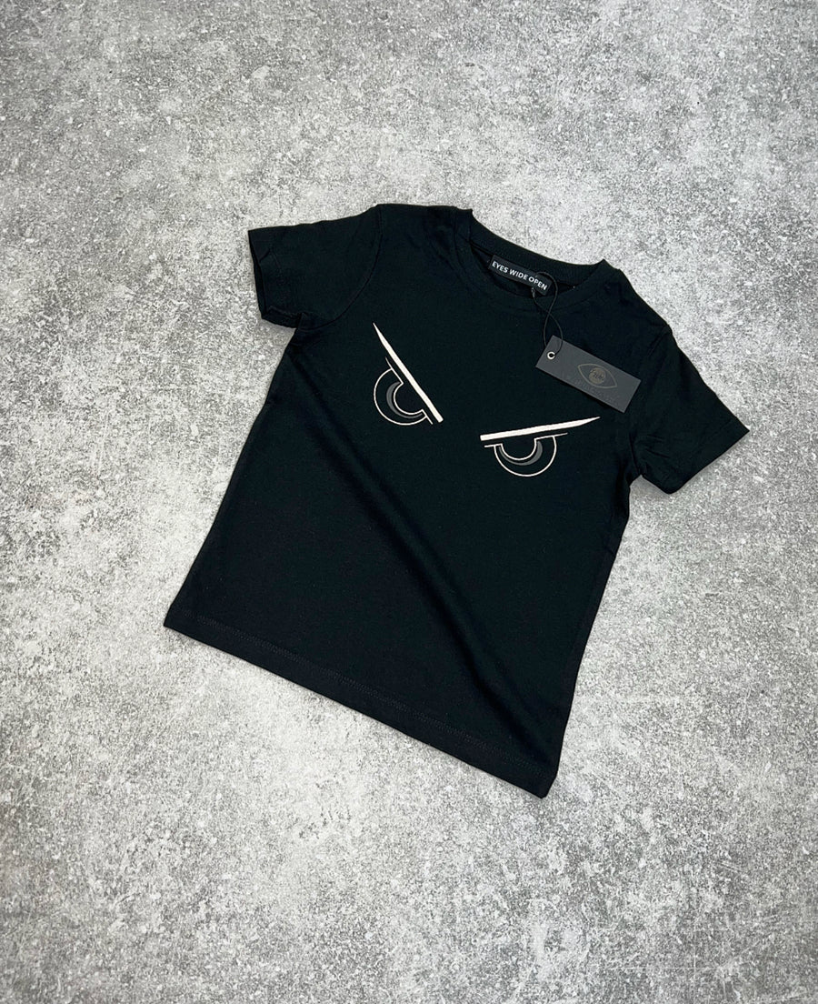 Children’s Triple Black Reflective Owl T-shirt