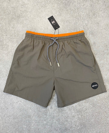 New Luxury Swim Shorts Grey/Orange