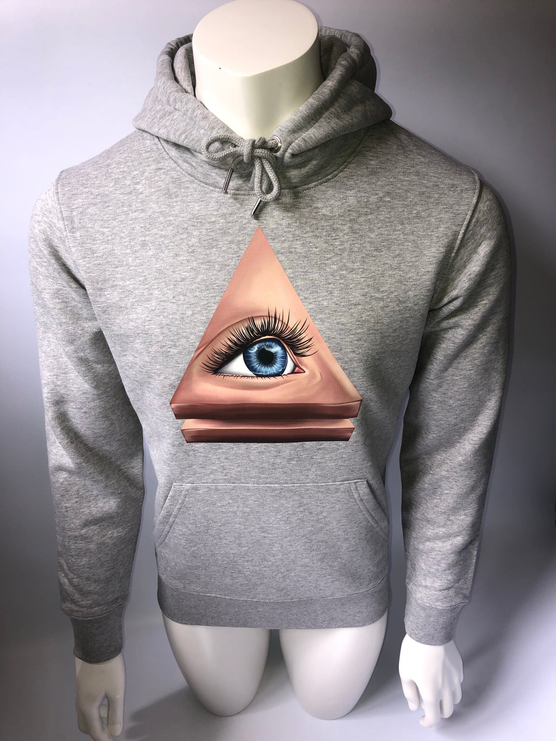 Grey Theia’ Eye FT hoodie