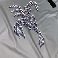 Reflective Scorpion Mercerised TShirt (white)