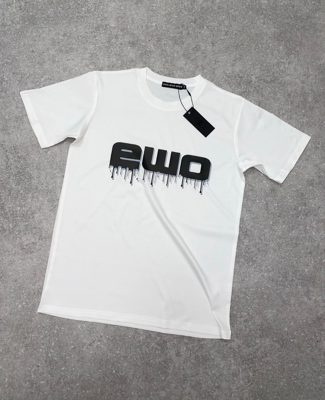 EWO Drip Mercerised TShirt (white)