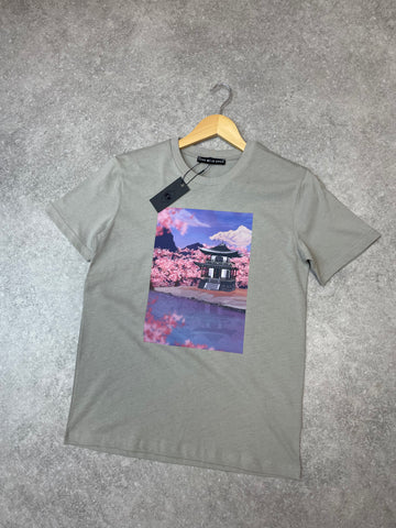 Temple Garden Grey Label T-shirt (stone)